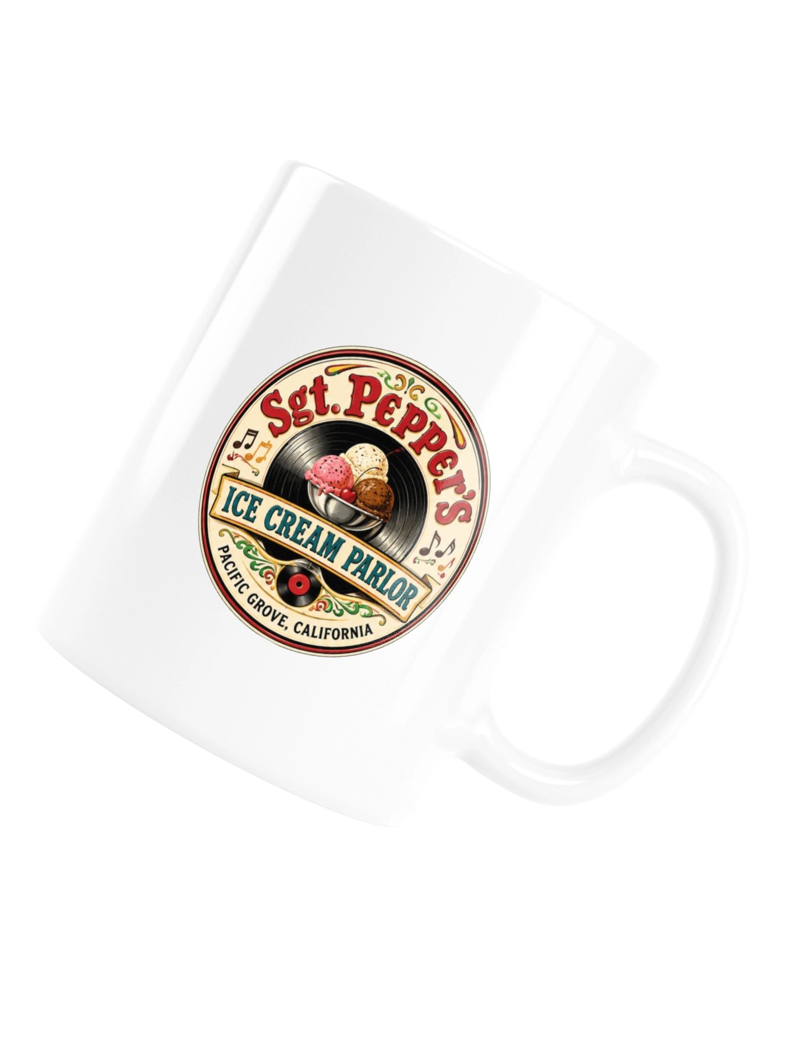 Sgt. Pepper's Ice Cream Parlor Classic Logo Mug product image (16)