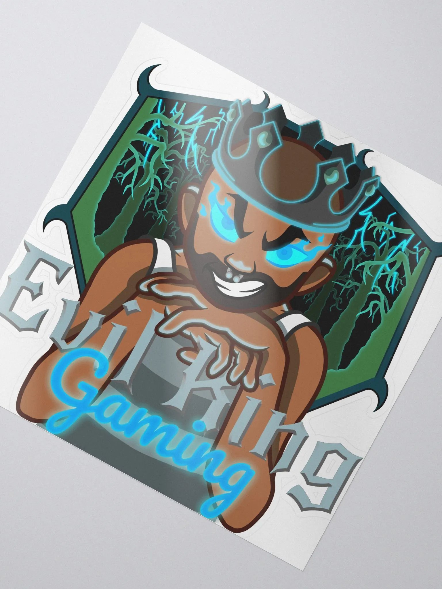 Evil King Logo Sticker product image (2)