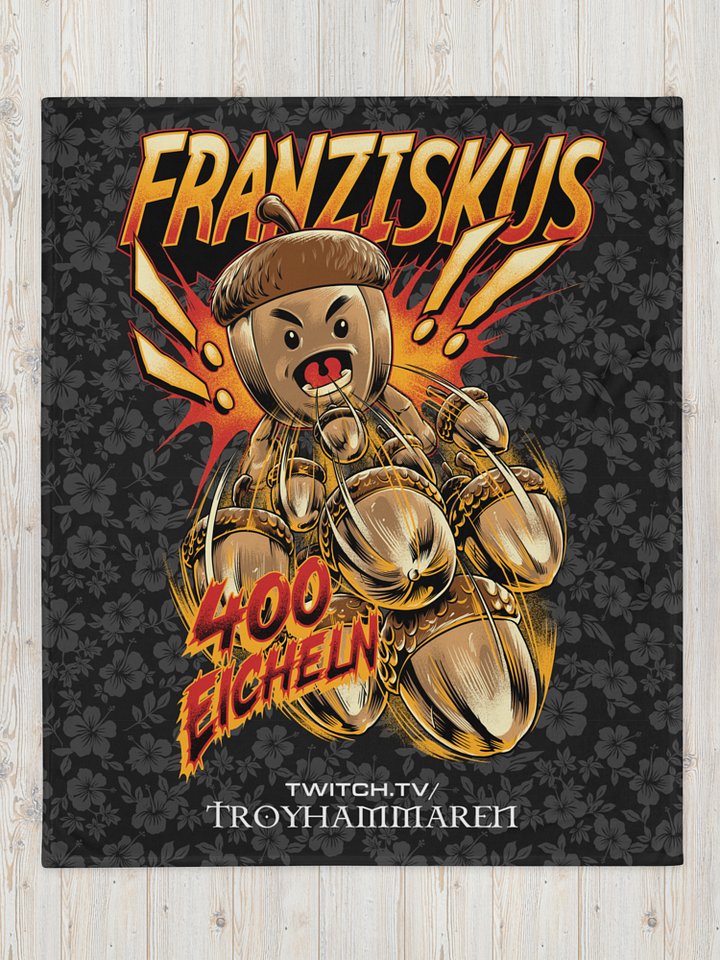 Kuscheldecke: Franziskus / 400 Eicheln product image (1)