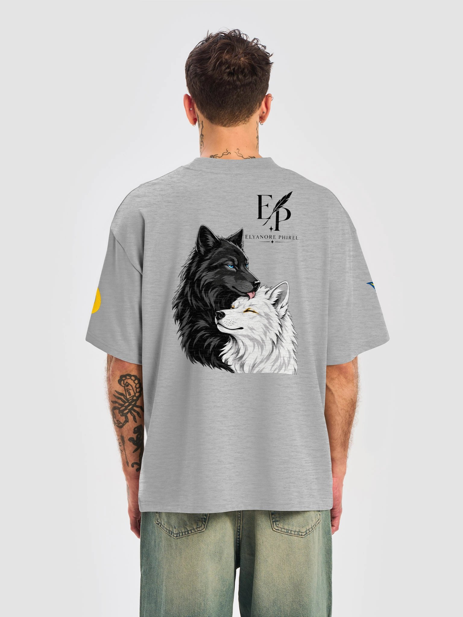 Tshirt Premium 100% coton - Elyanore Phirel manche et buste brodé product image (16)