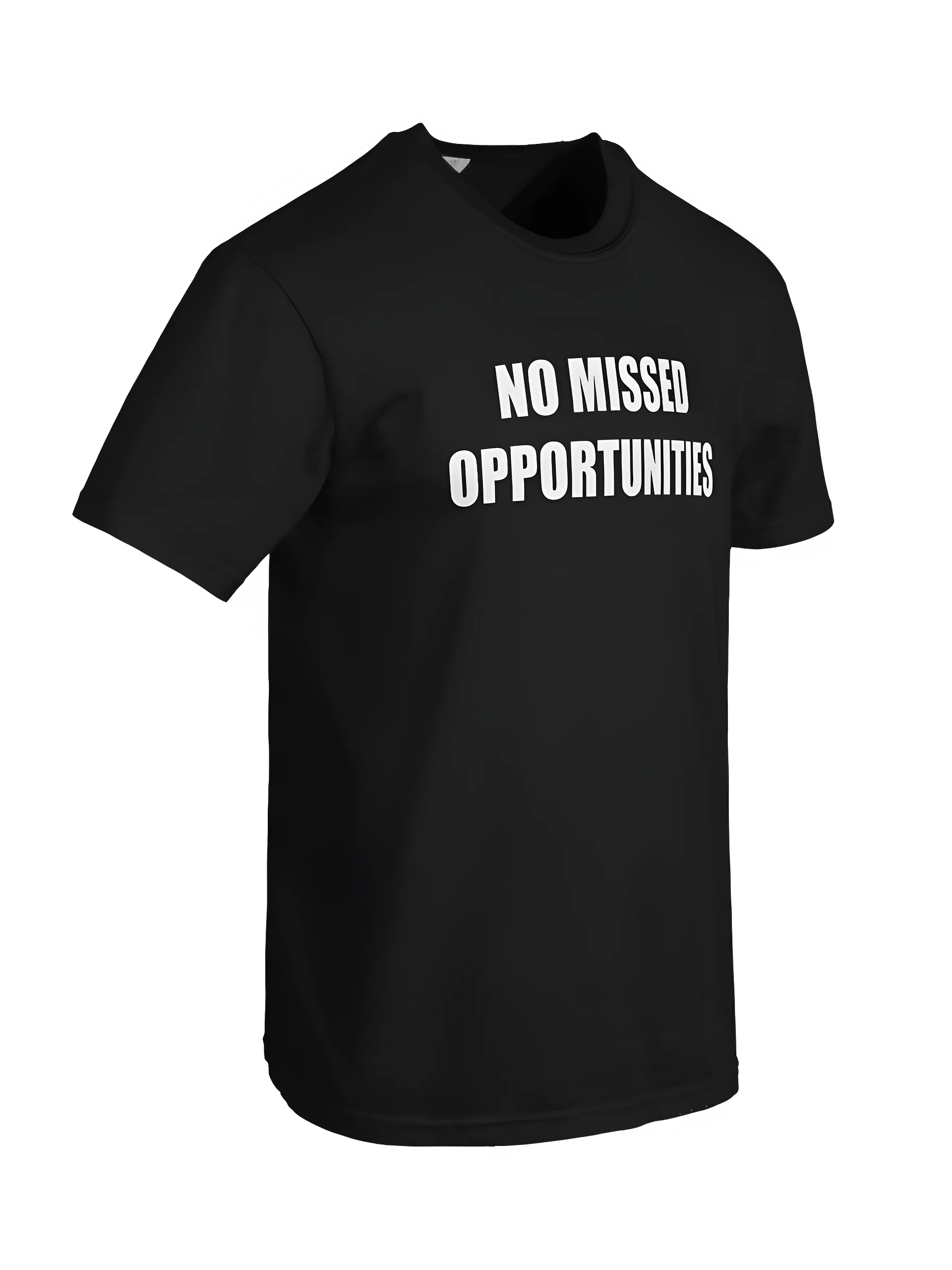 No Missed Opportunities T-Shirt (Light Text) product image (4)