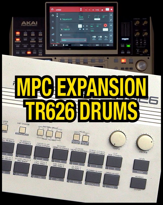 MPC Expansion: TR626 Drums product image (1)