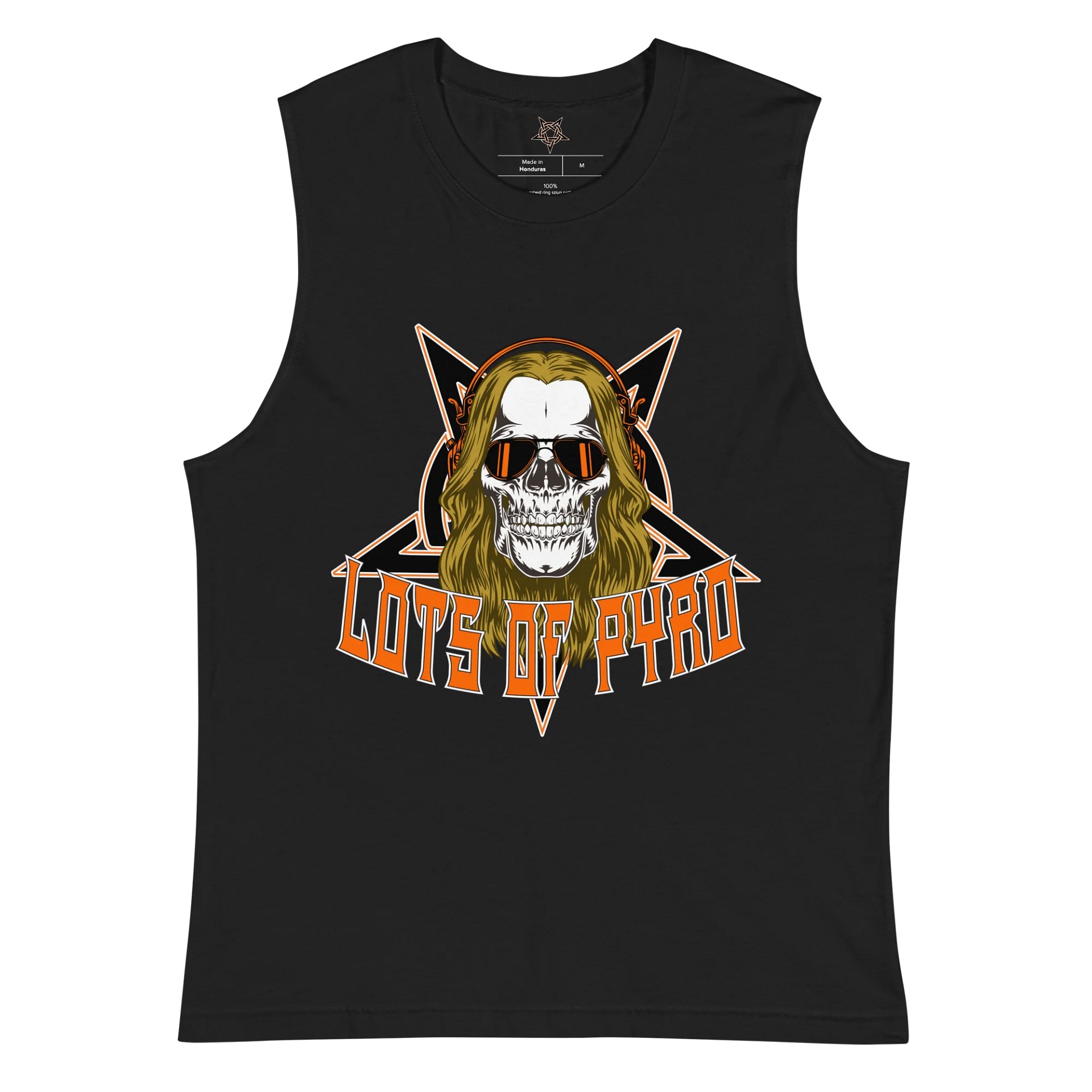 Skull Groove Rocker Muscle Tank product image (2)
