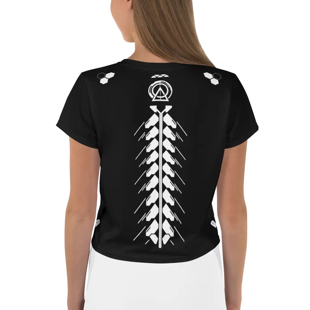The Statement Crop Top - Black product image (2)