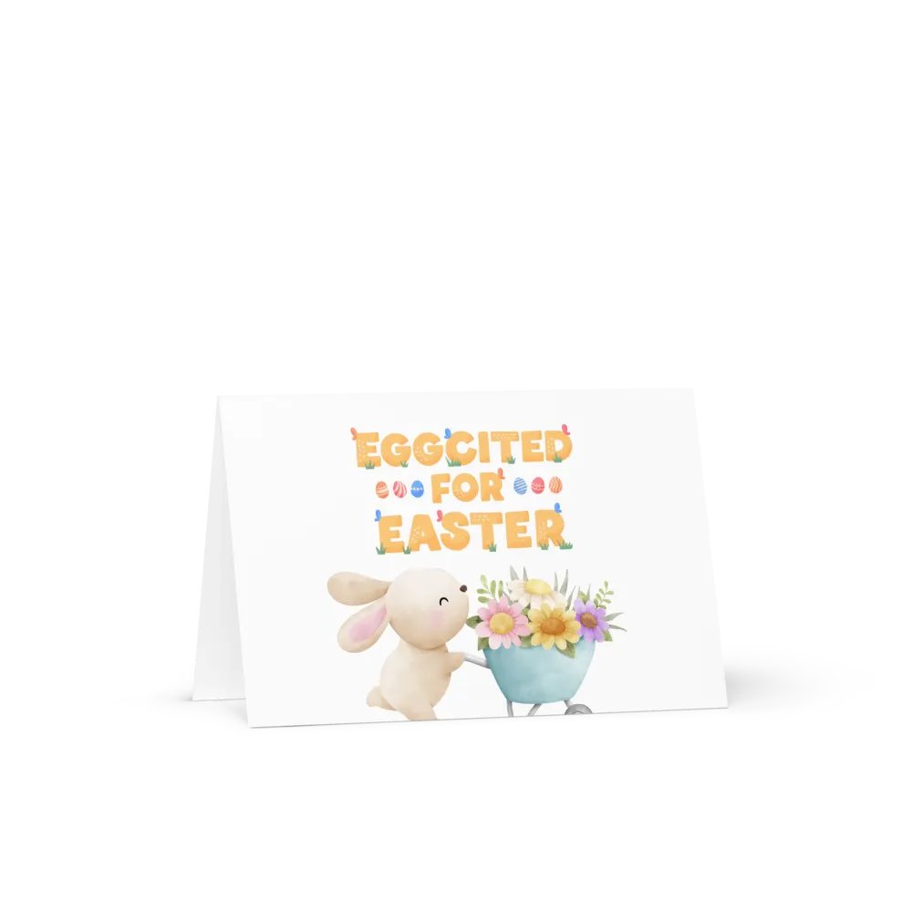 Eggcited for Easter Card product image (2)