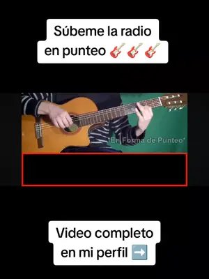 Seguime para más canciones en guitarra 🎸 #tutorial #punteo #tabs #guitarra #requinto 
