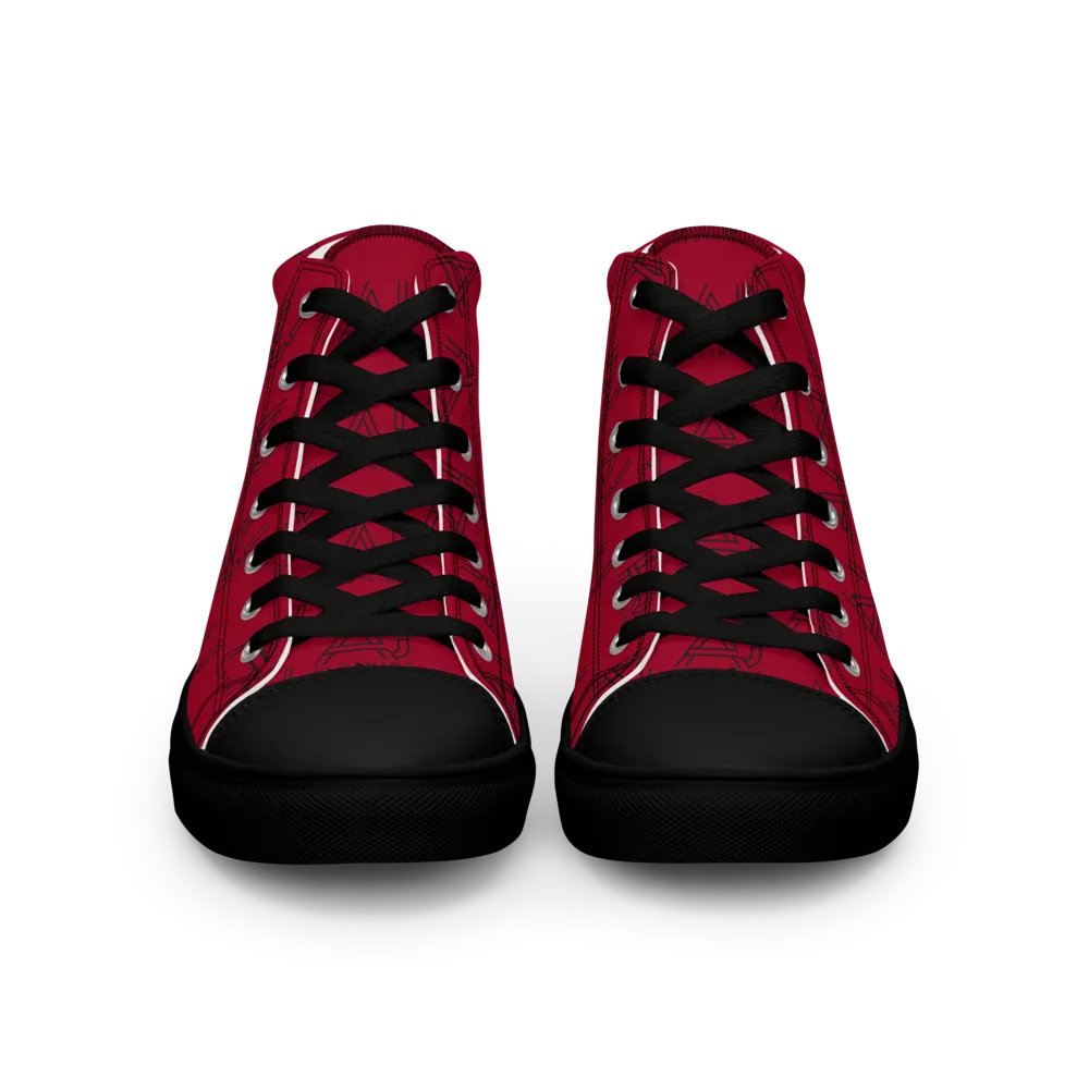 Red high tops product image (4)