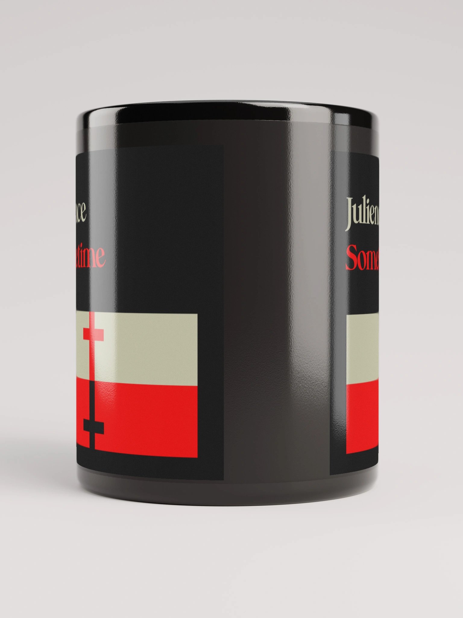 Sometime - Black Glossy Mug product image (10)