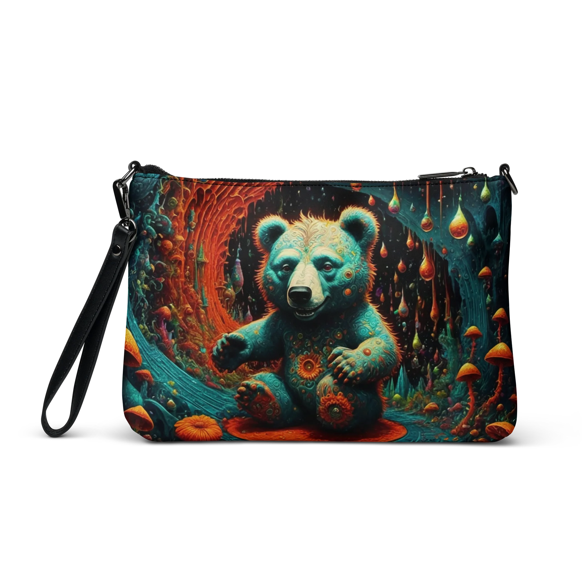 Psychedelic Mushroom-Bear Crossbody product image (3)