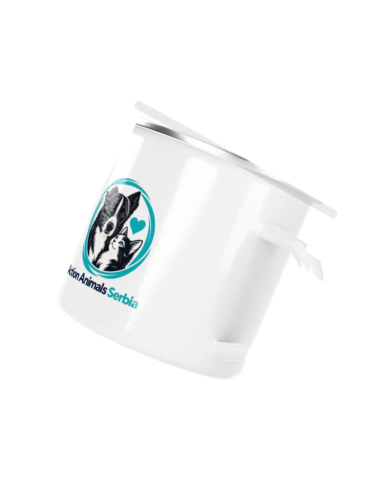 AAS · Hund und Katze – Emaille-Campingbecher product image (4)