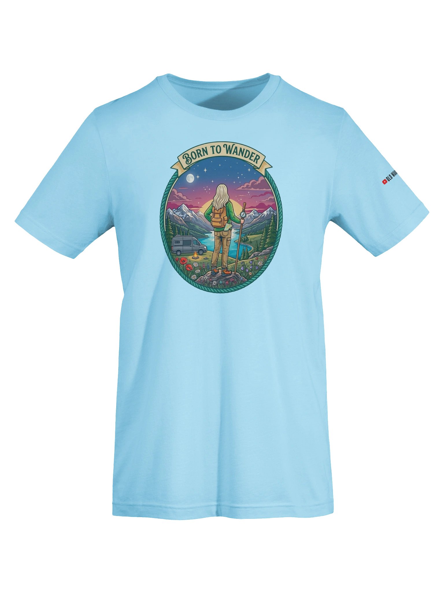 Born to Wander "Michele" Casual Tee product image (7)