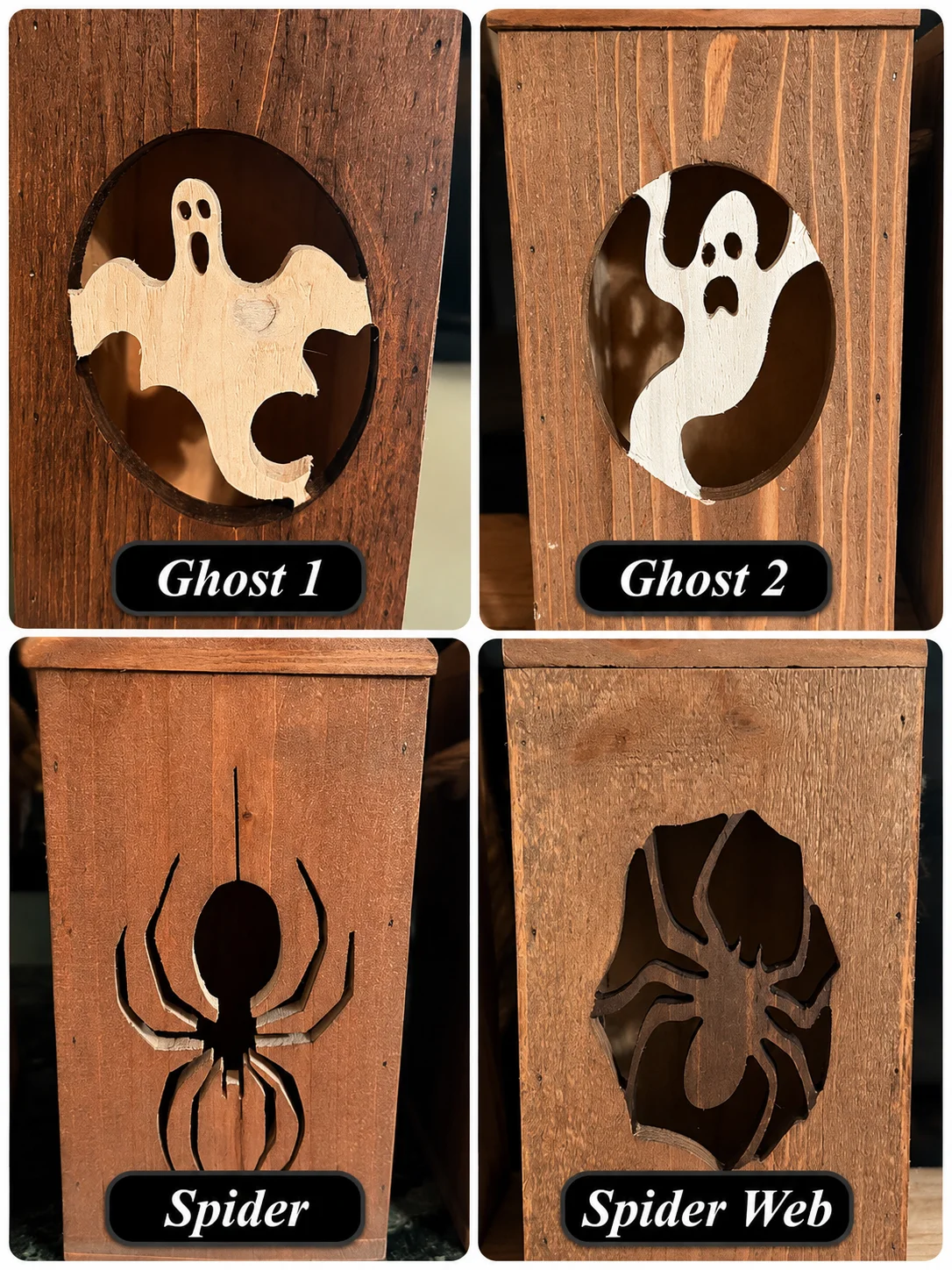 Handcrafted Cedar Glow Lantern | Choose Your Design product image (6)