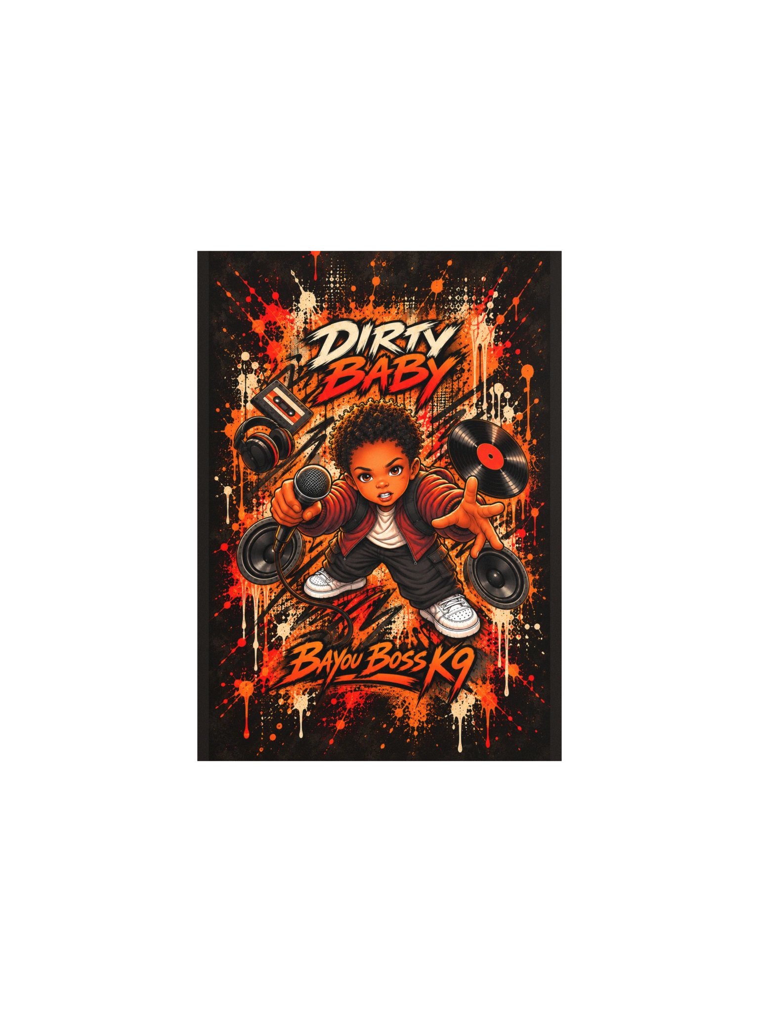 Dirty Baby — Bayou Boss K9 Art Poster product image (7)