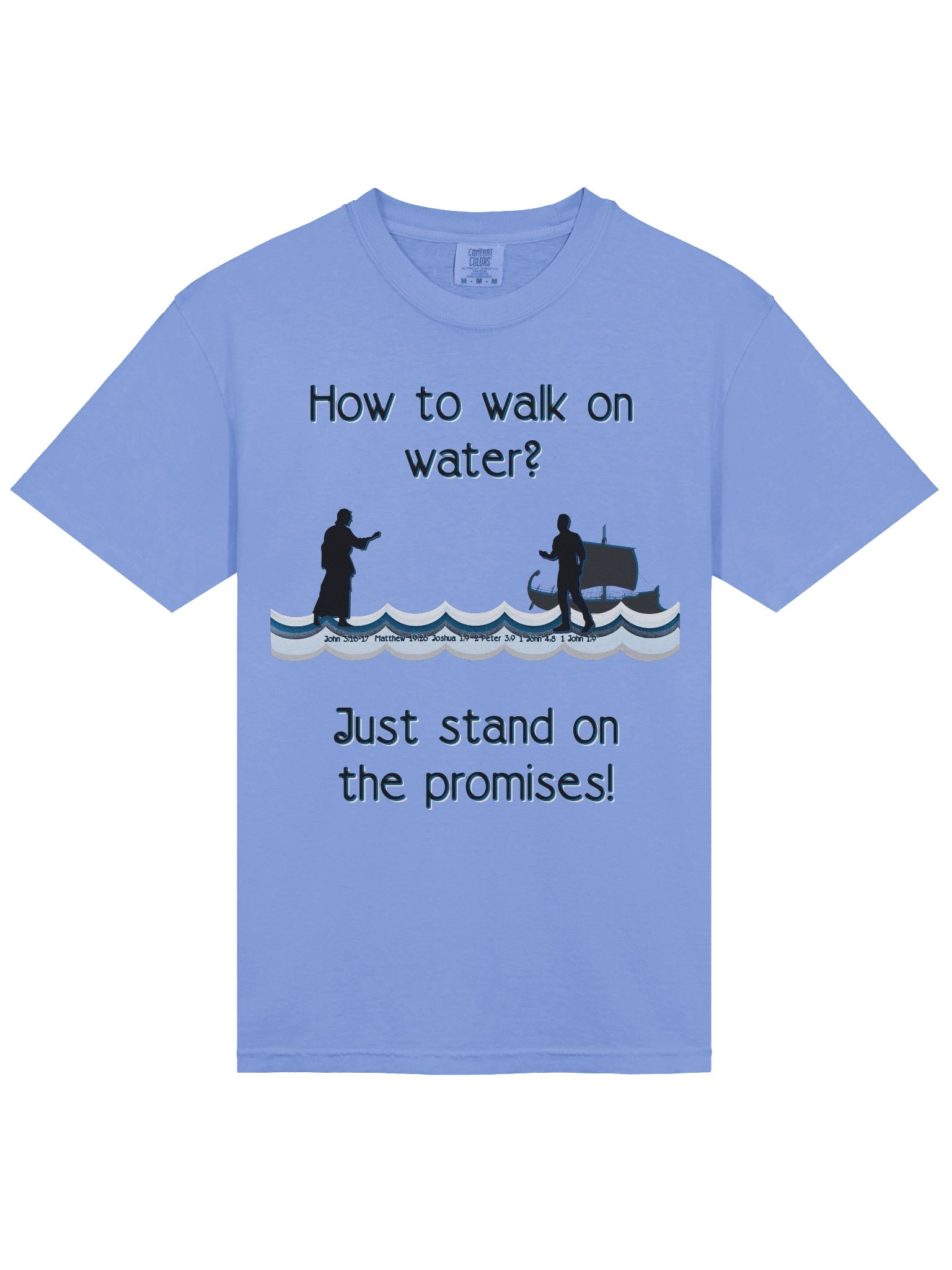 Walk on Water Stand on the Promises Christian Faith product image (3)
