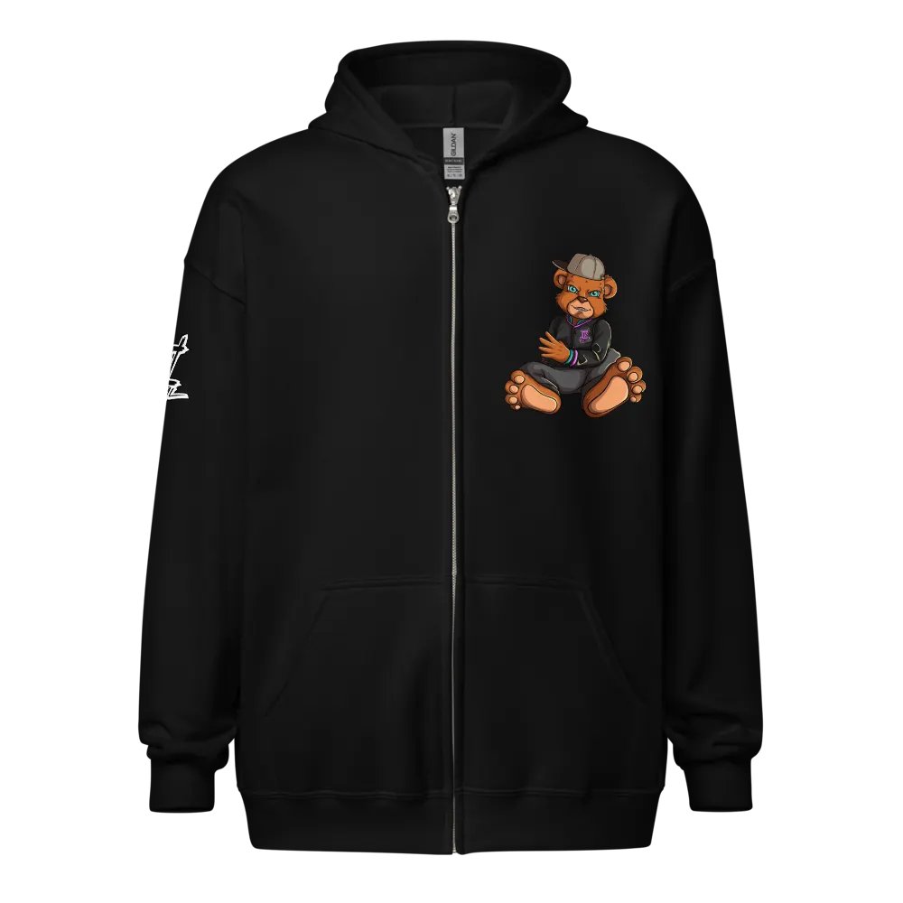 Sitting Bear Gildan Unisex Heavy Blend Zip Hoodie product image (1)
