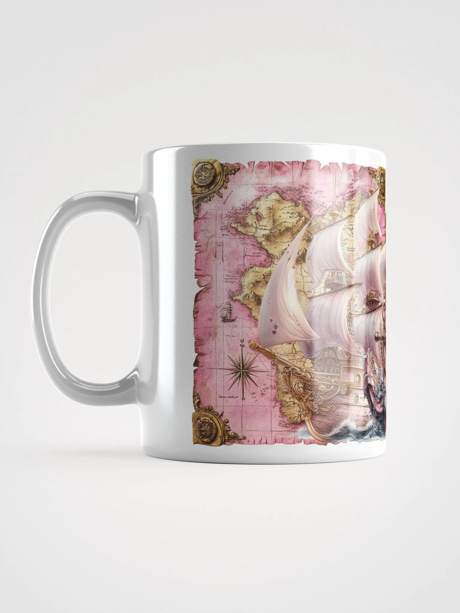 Whimsical Pink Pirate Adventure Mug product image (6)
