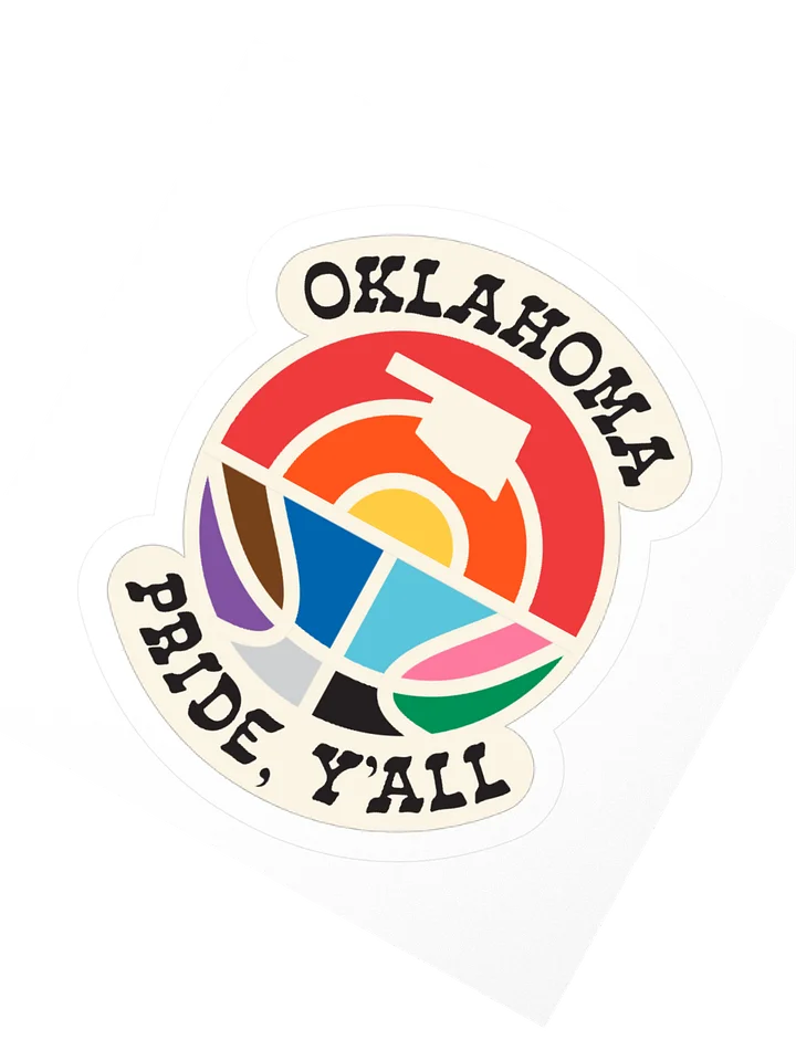 Oklahoma Love and Basketball Pride Sticker product image (2)