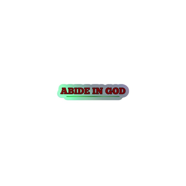 Abide in GOD product image (1)