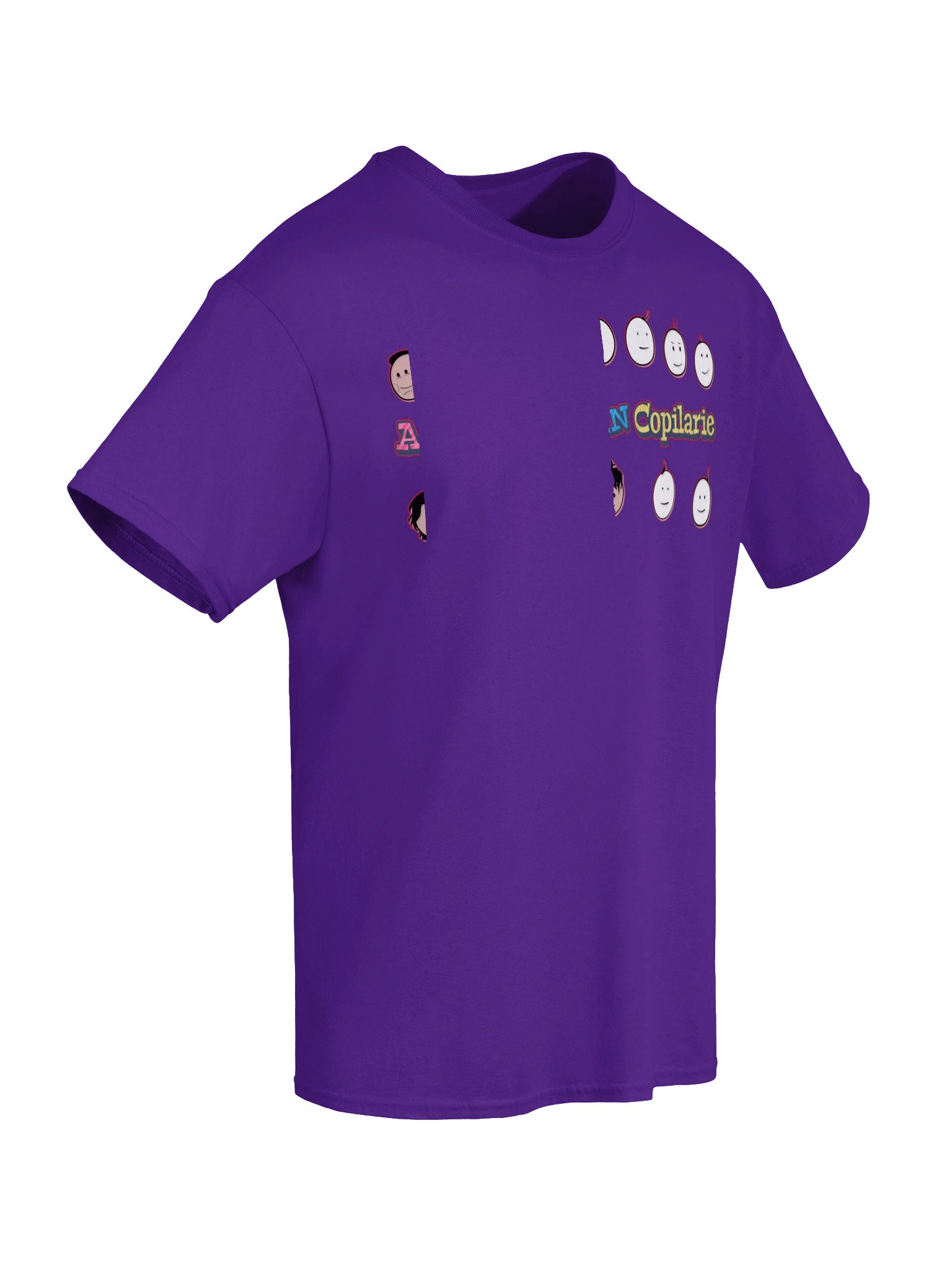 👕 Tricou Mov Damă „Amintiri Din Copilărie” – Personajele product image (6)