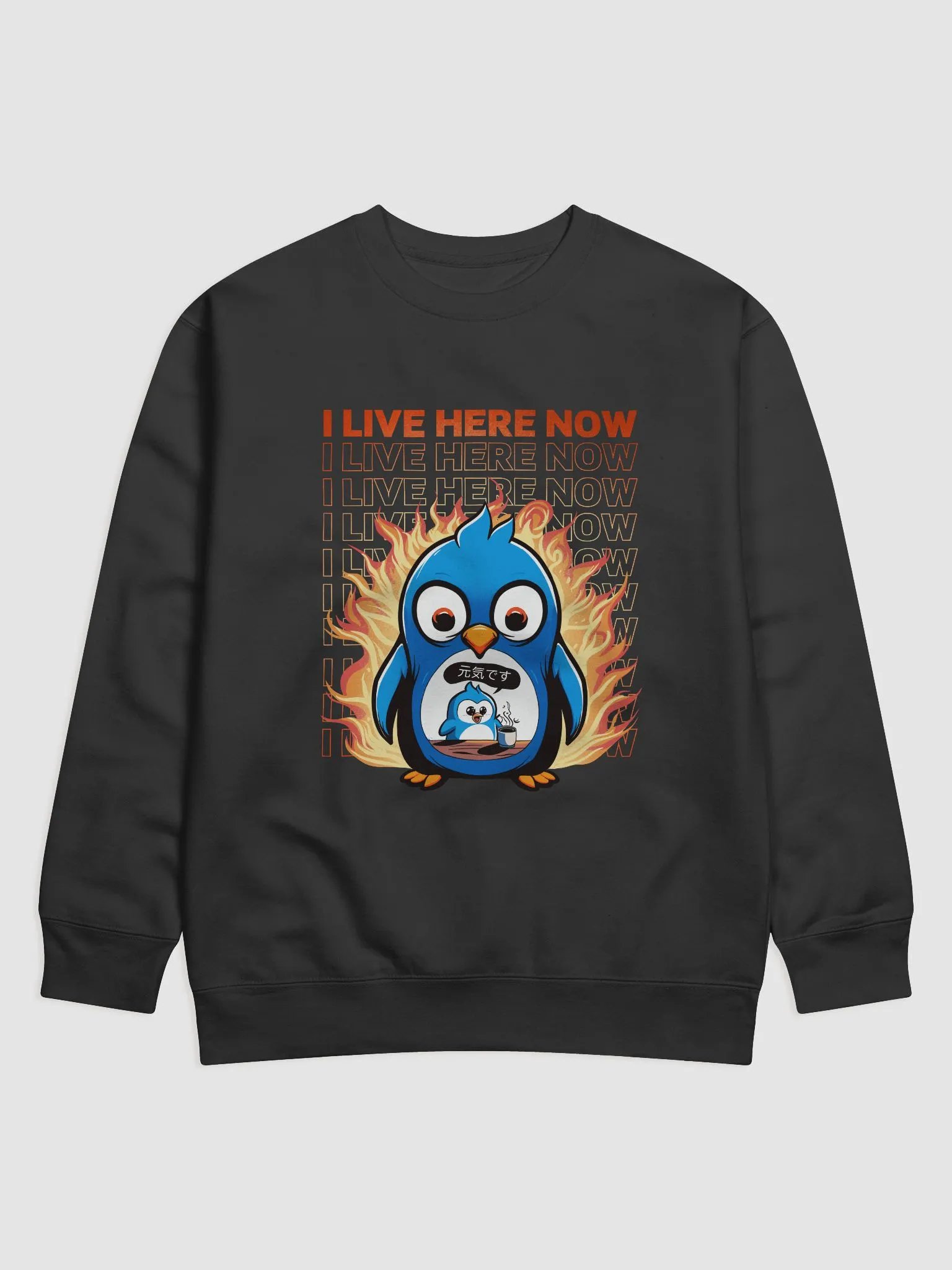 I live here now - Genki Desu Longsleeve product image (1)