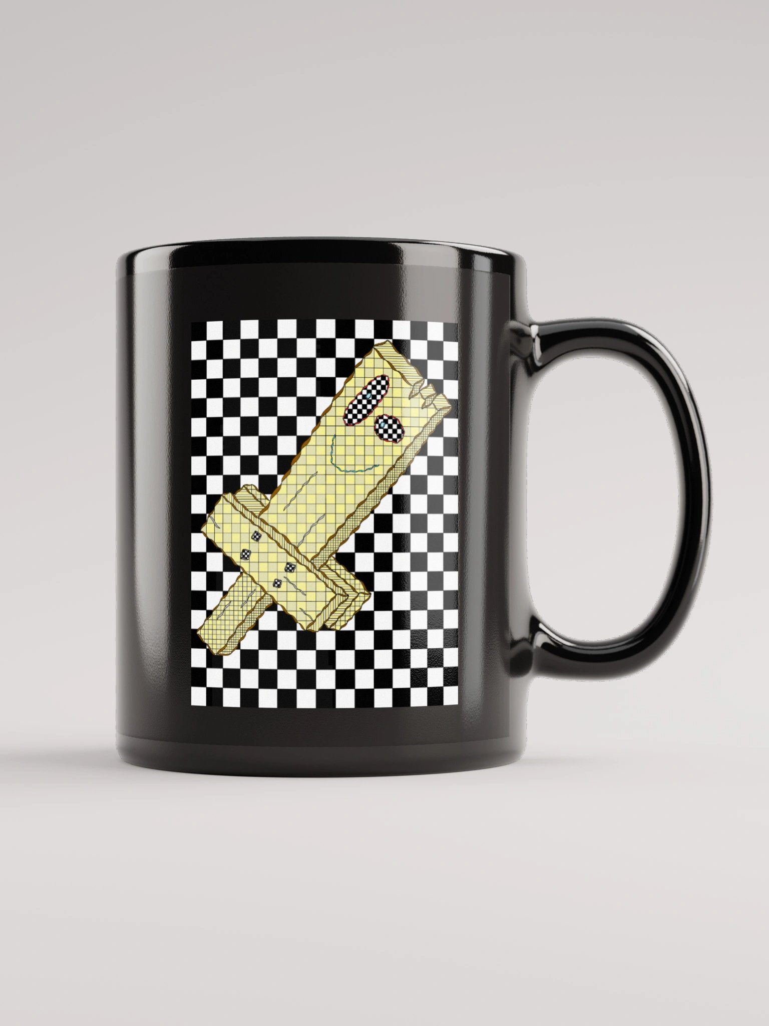 Black Glossy Mug (Plank) product image (3)