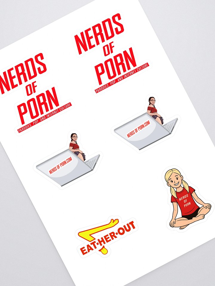 Nerds Of Porn Sticker Pack product image (1)
