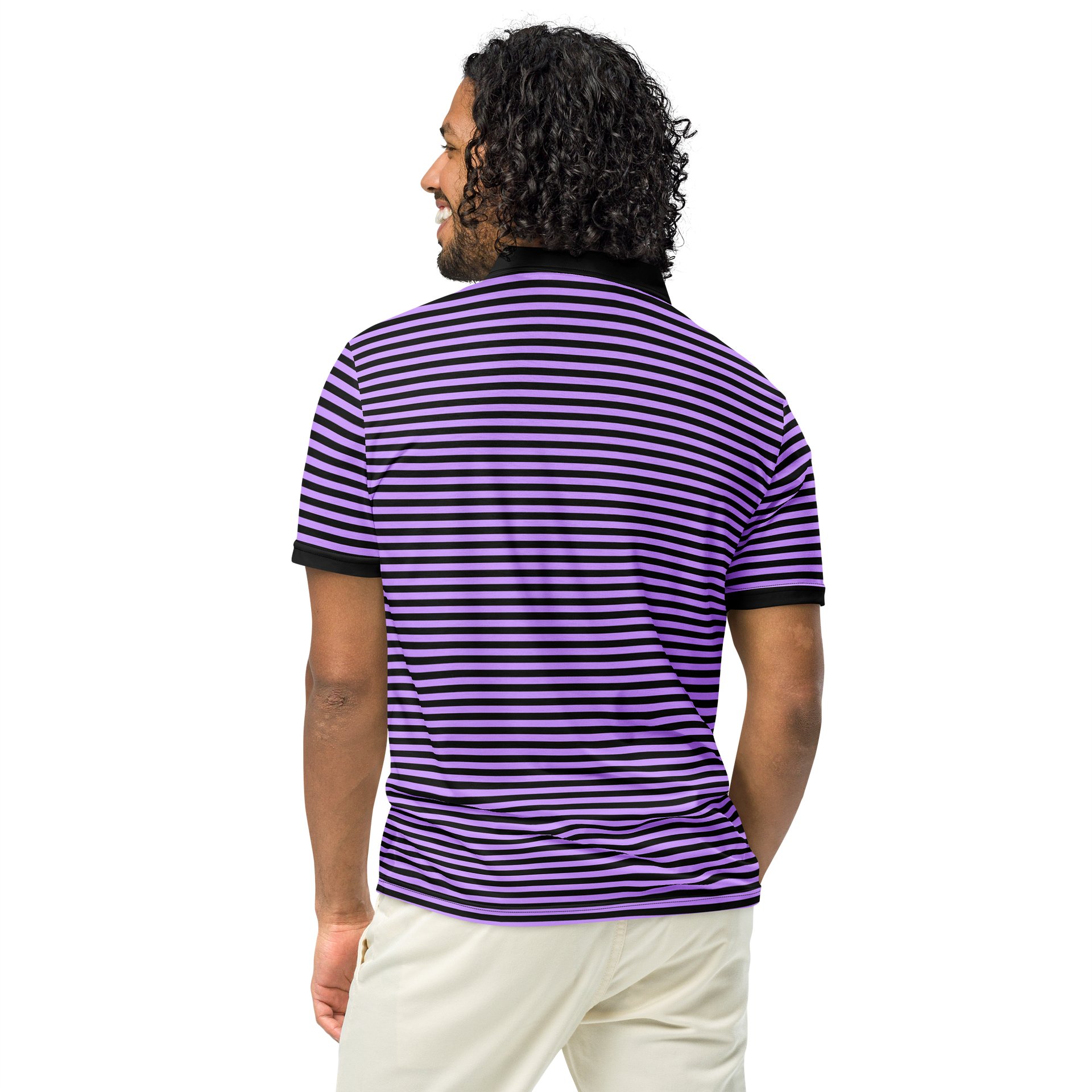 Purple and Blaque Red Kat Skull Polo product image (5)