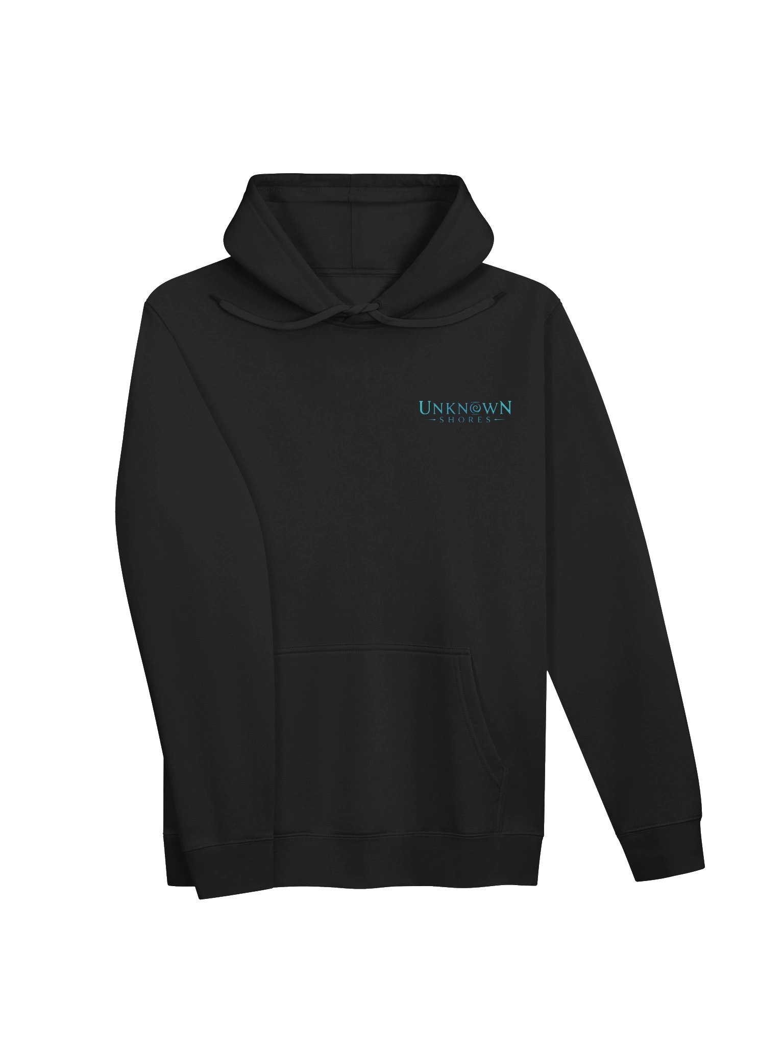 Unknown Shores Minimal Teal Logo Hoodie product image (11)