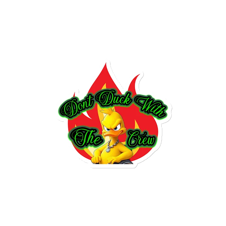 Dont duck with the crew magnet product image (2)