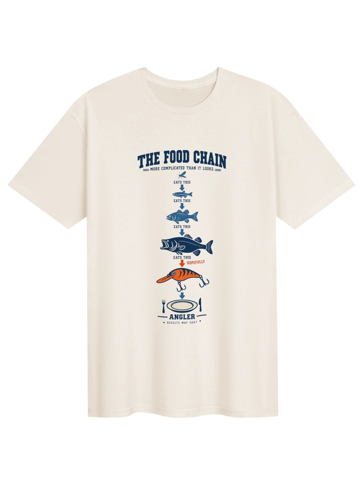 The Angler Food Chain T-Shirt product image (1)