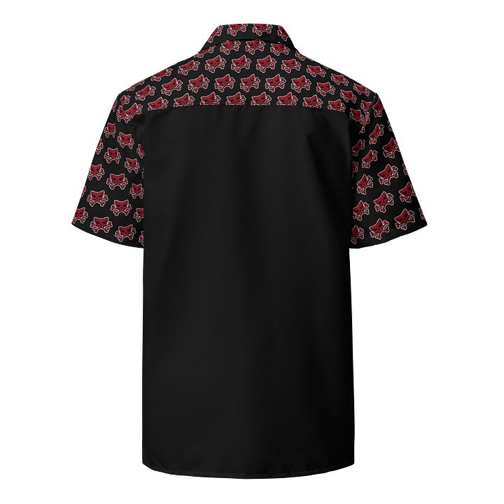 Red Kat Skull Hawaiian Shirt product image (2)