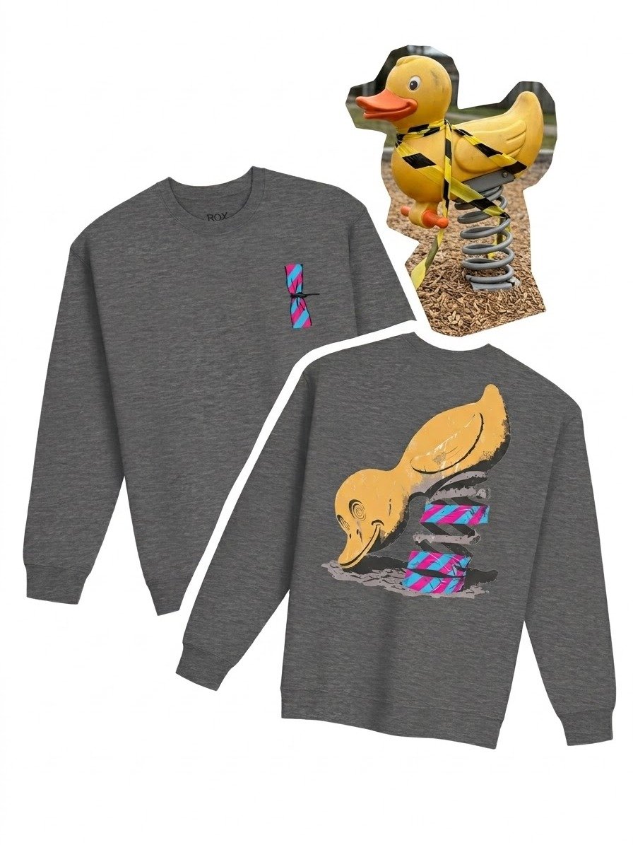 CONTAINED — Broken Duck | Graphic Sweatshirt | Alternative Streetwear product image (1)