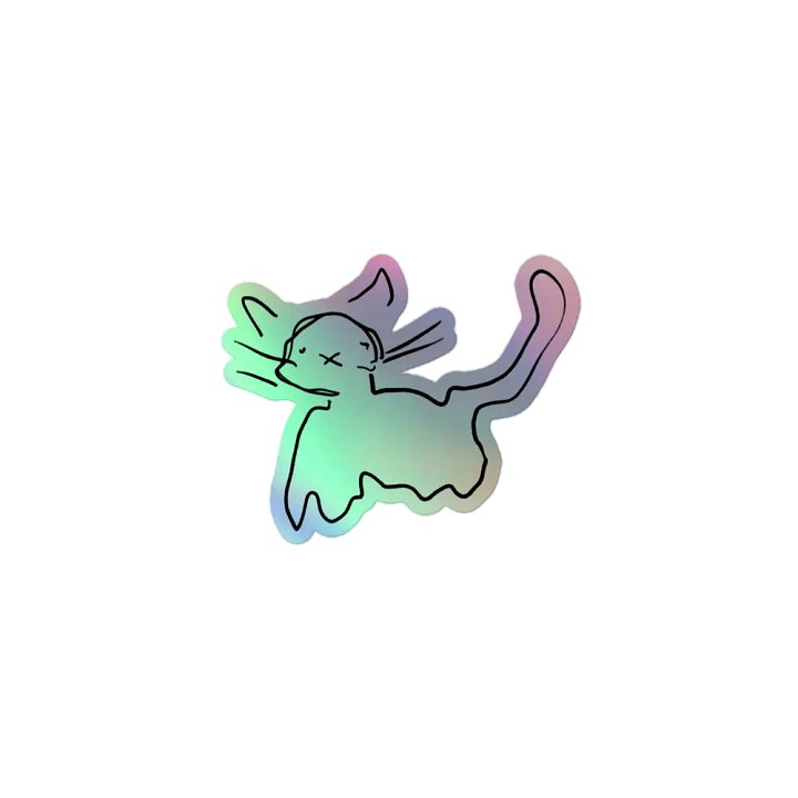 Tortie Khat Sticker YES product image (1)