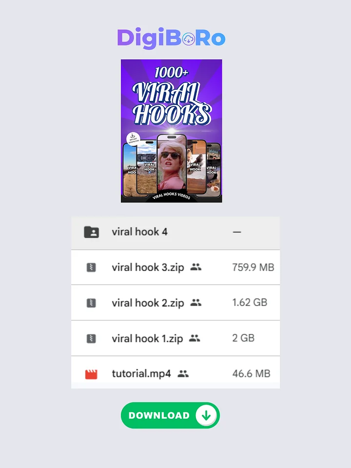 1000+ Viral Hook Clips Bundle product image (2)