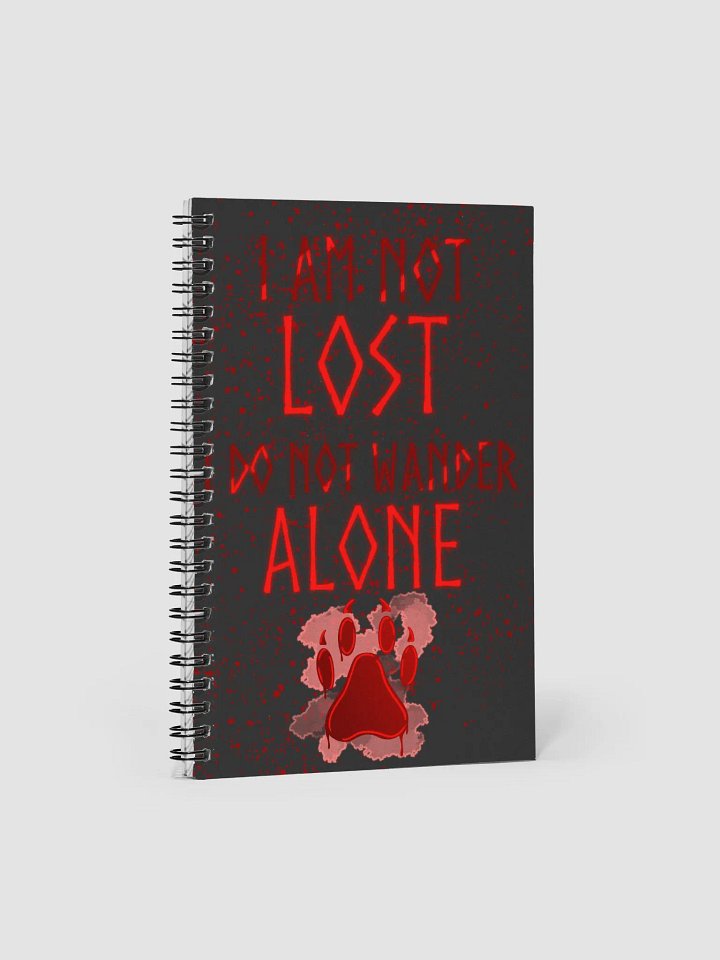 Not All Who Wander Spiral Notebook product image (1)