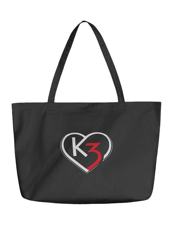 Carry the Feeling™ | Heartmark Tote Bag | Minimal Everyday Canvas Tote product image (1)