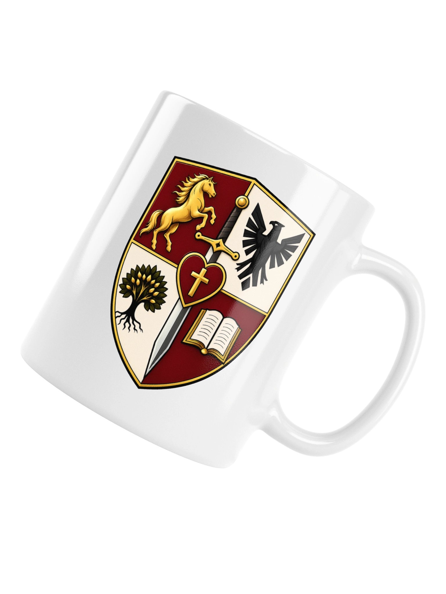 Heraldic Crest Glossy Mug product image (6)