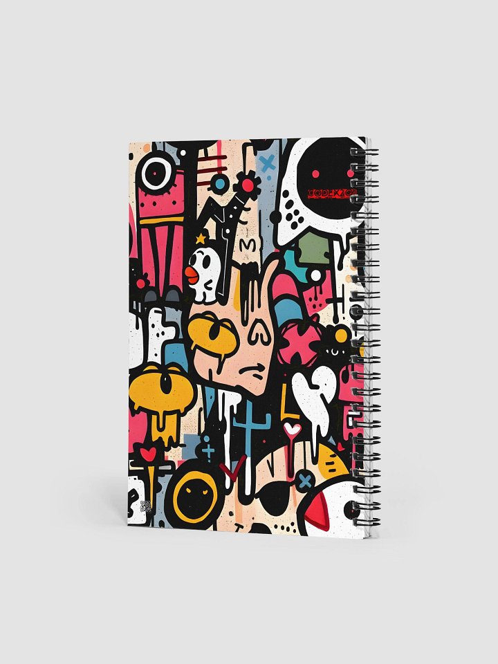 CODEX201 Graffiti Spiral Notebook product image (2)