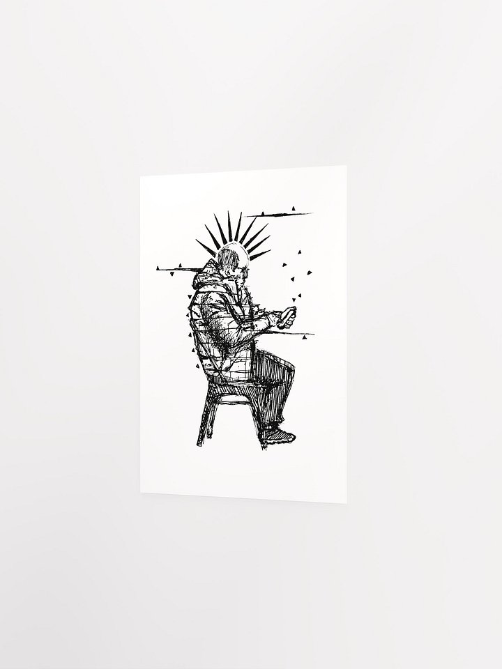 BAAAAAAALD! / Liberty Spikes Print product image (2)