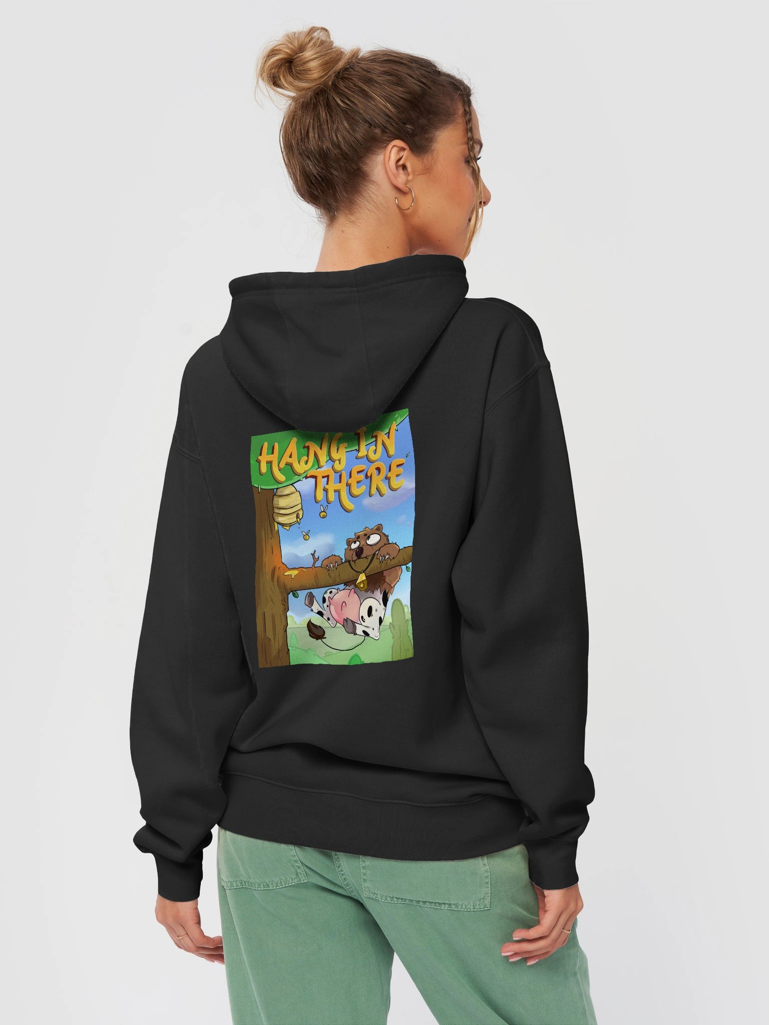Hang In There Cowbear Hoodie product image (1)