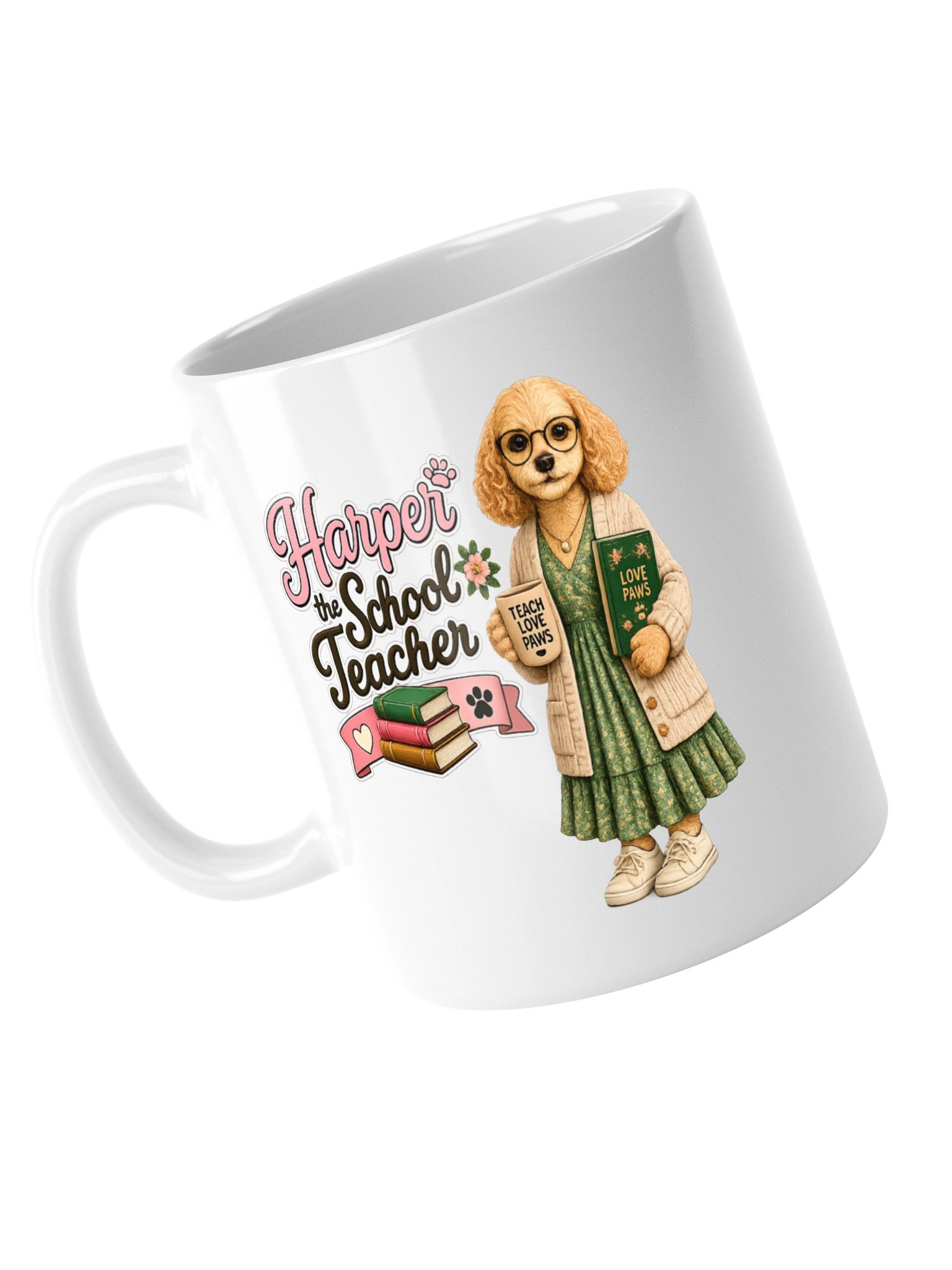 Harper the School Teacher Dog Mug product image (5)