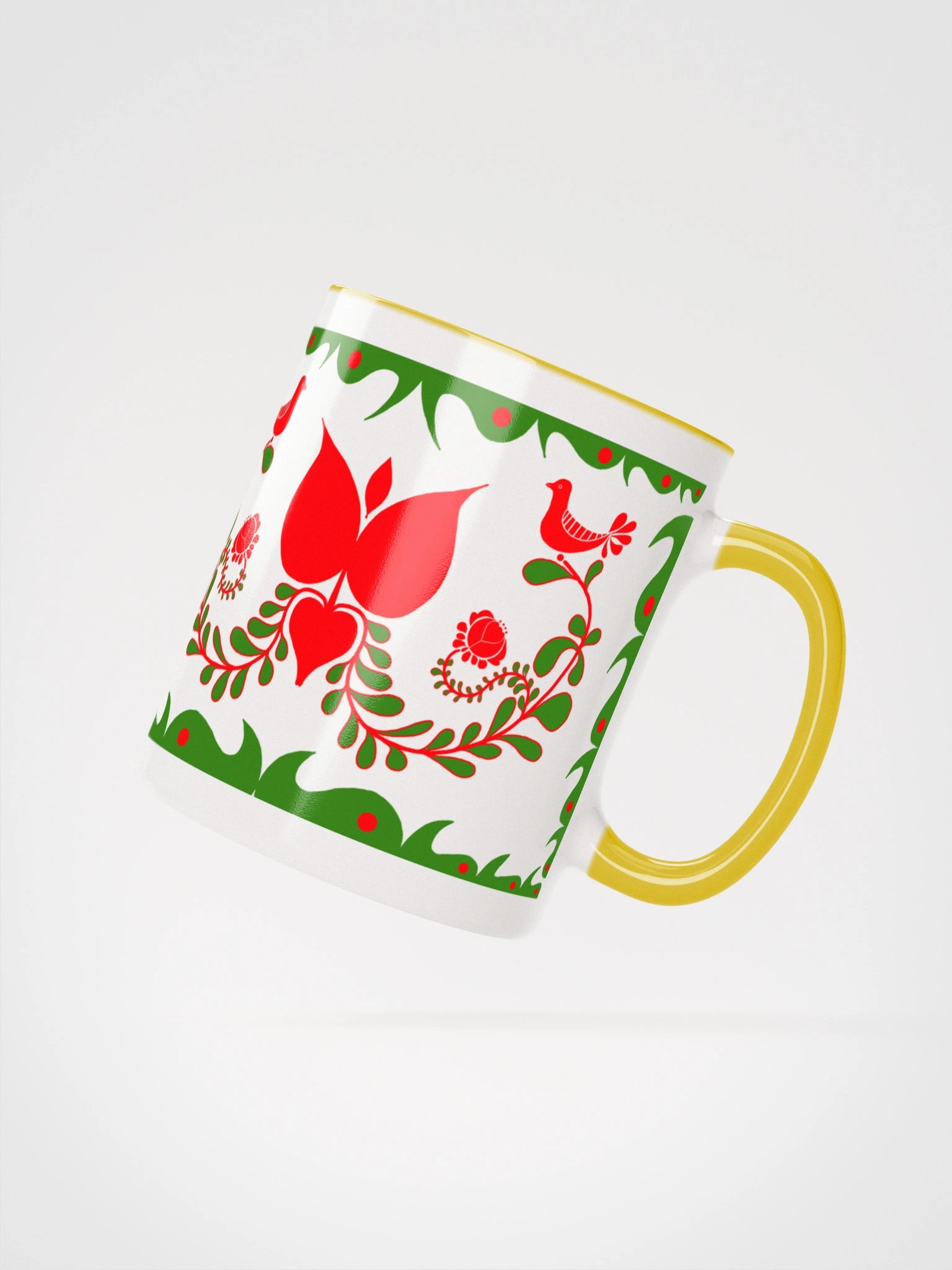 Hungarian Florality Ceramic Mug product image (2)