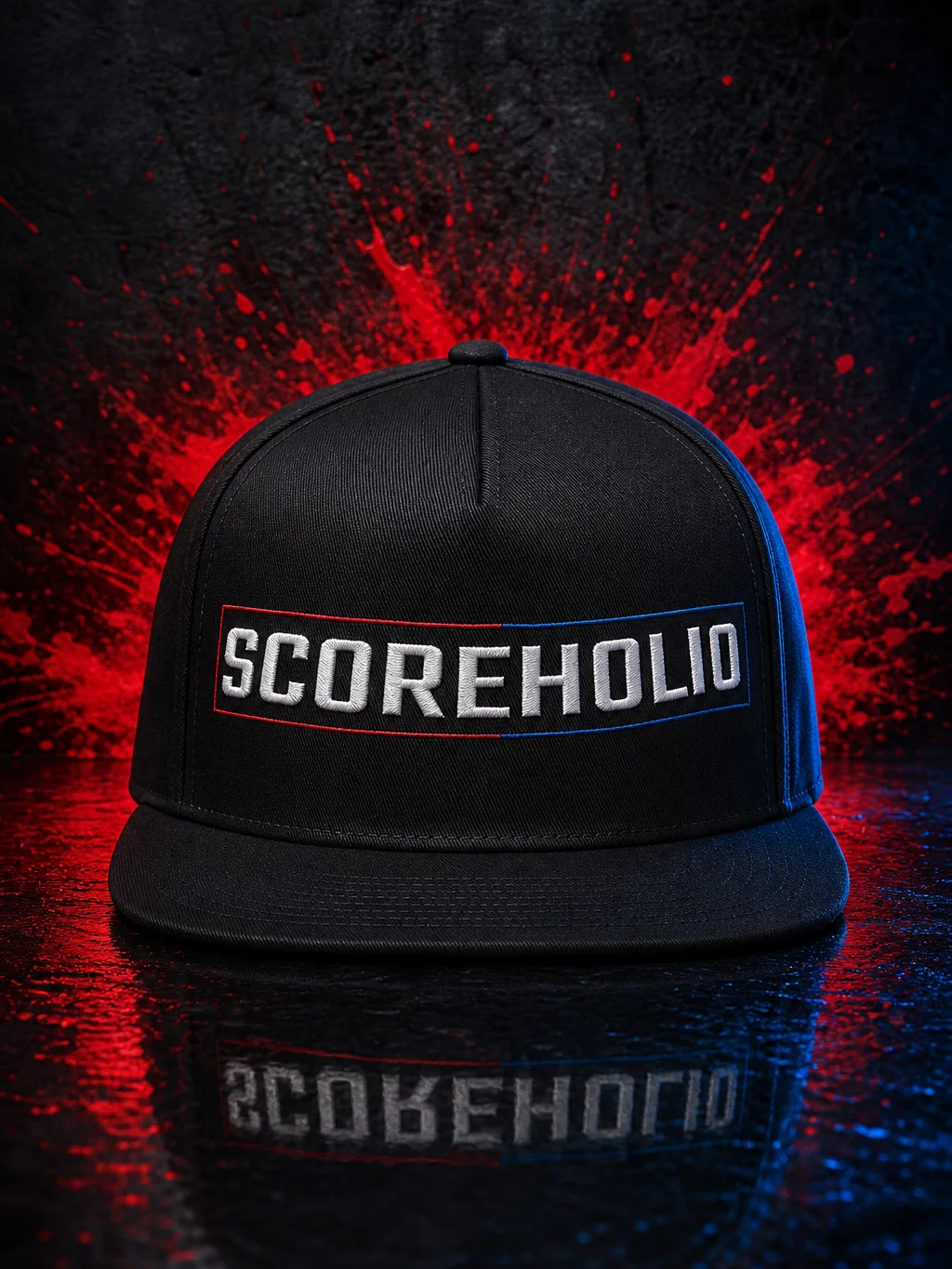 Scoreholio Flat Bill Snapback Hat product image (1)