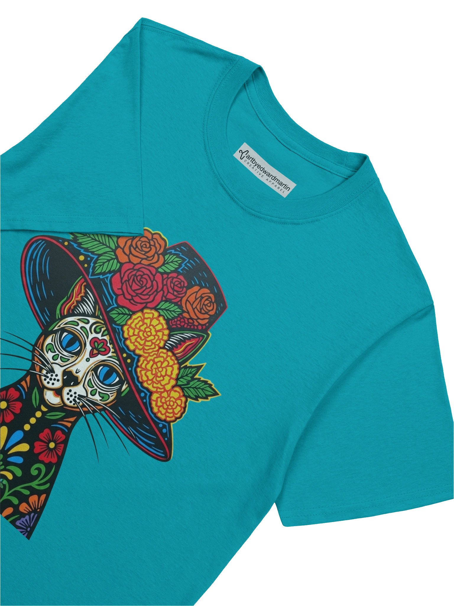 Cat Catrina Unisex Tee product image (113)