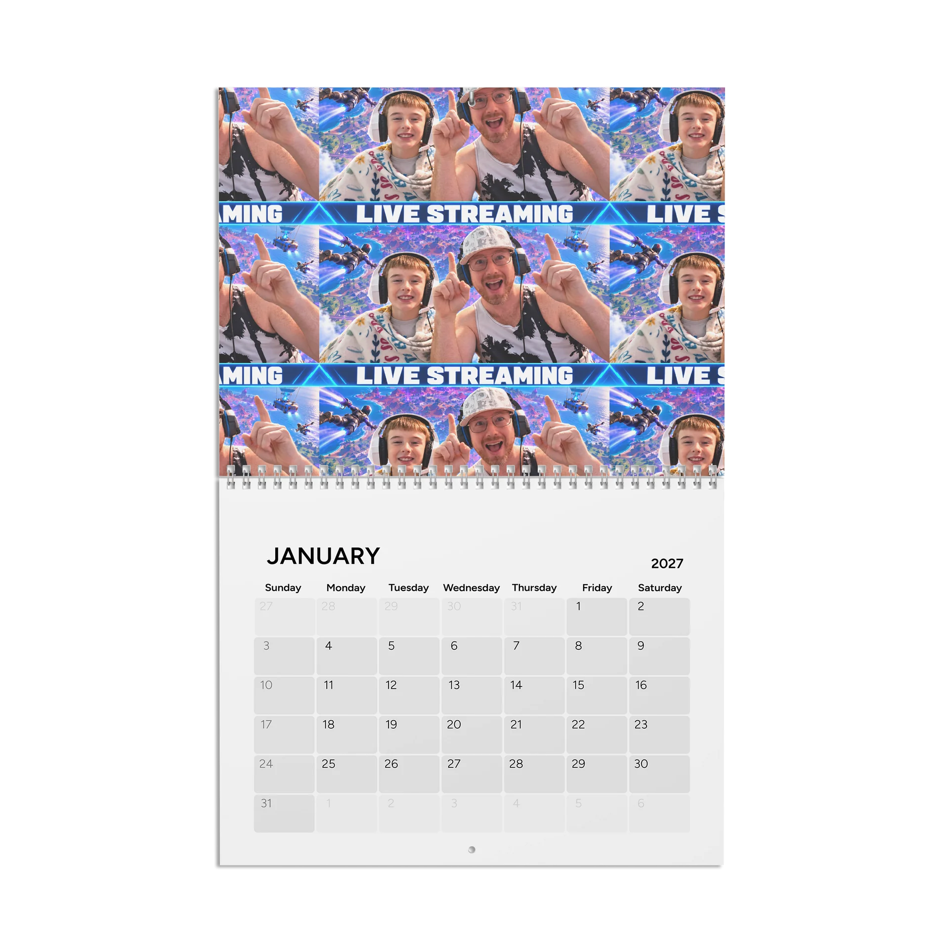 Freefalln Gamers Calendar product image (1)