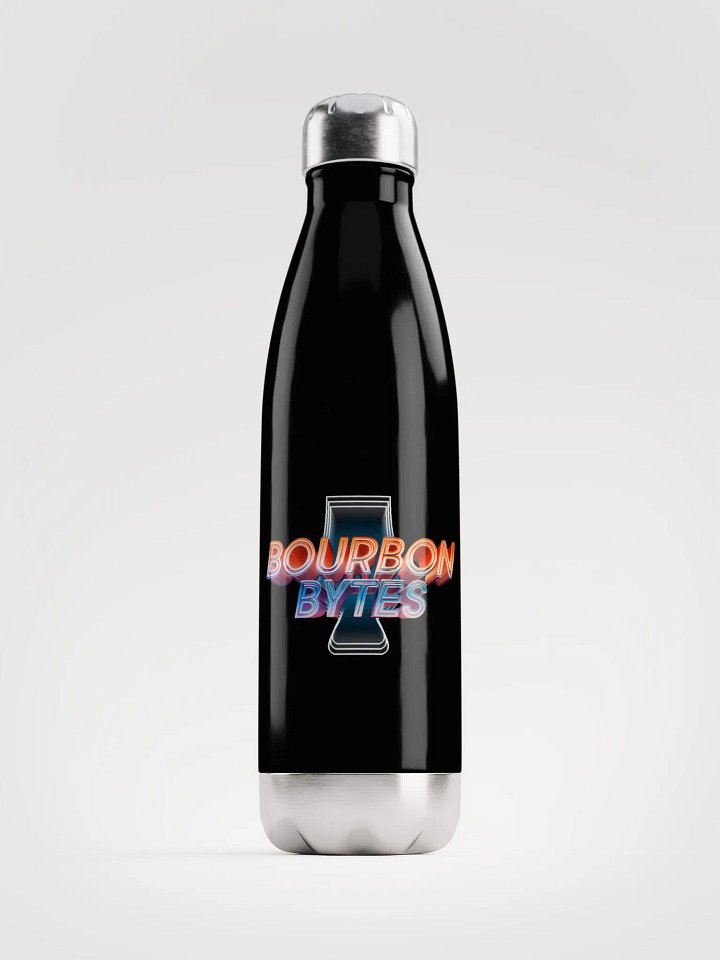 Bourbon Bytes Stainless Steel Water Bottle product image (1)