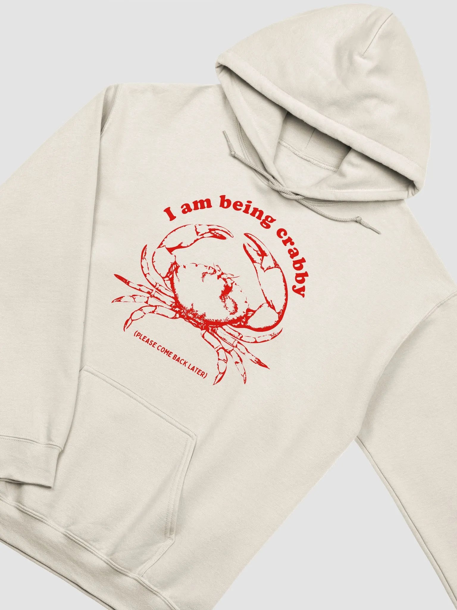I am being crabby Hoodie product image (3)