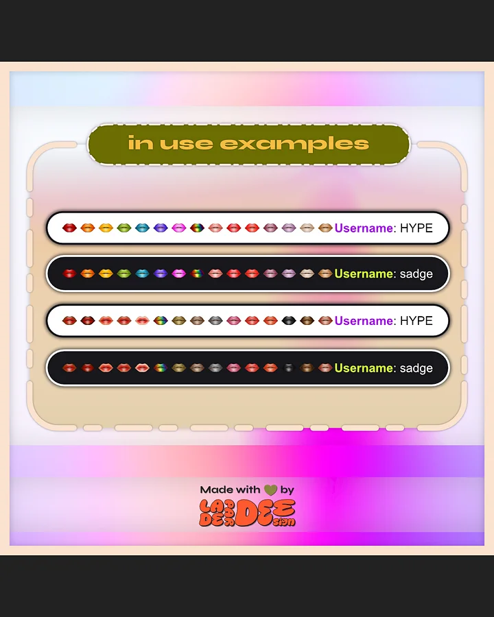 Lippie Badges [Base Set] product image (2)