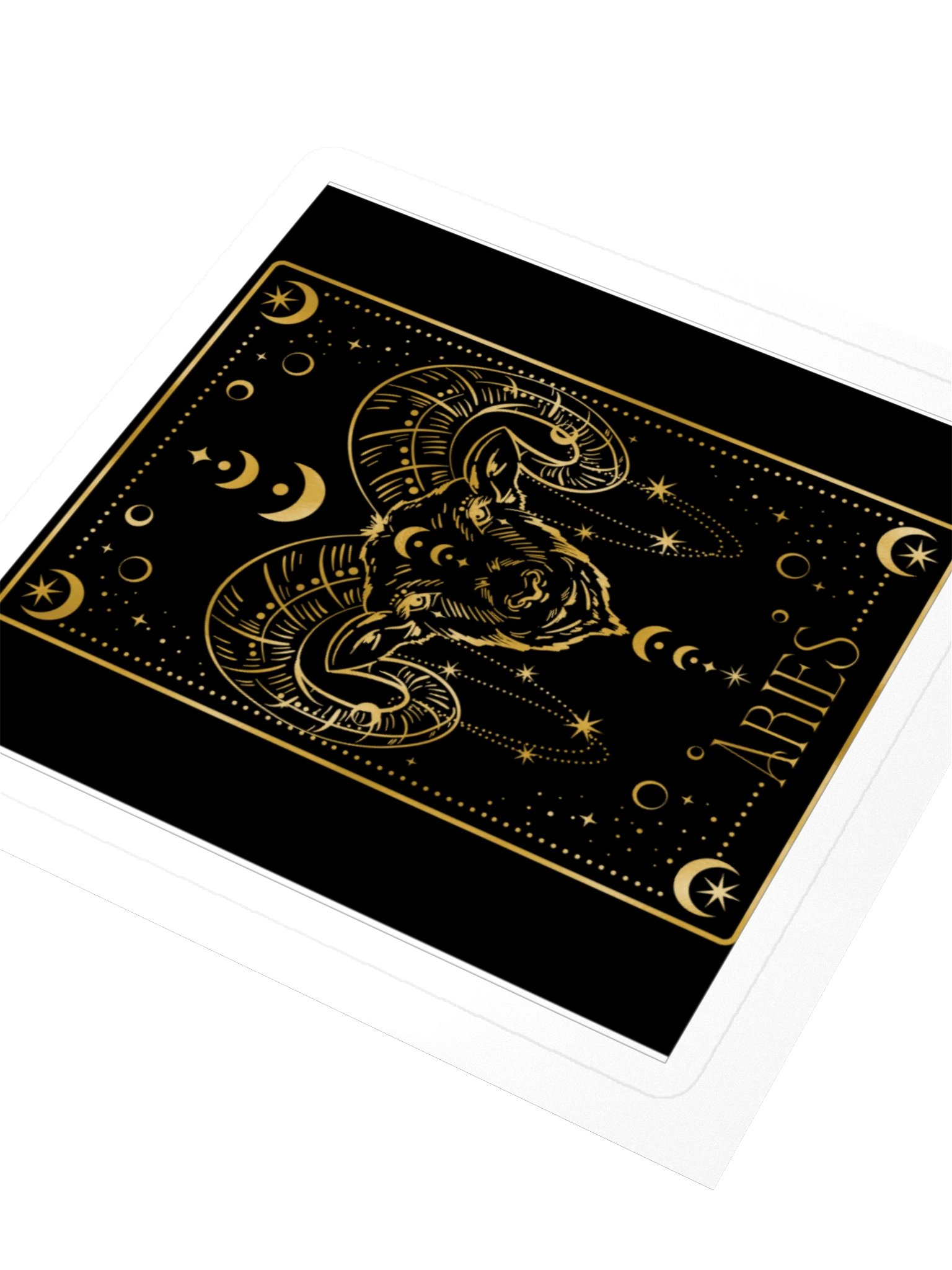 Aries Celestial Ram Kiss Cut Sticker product image (3)