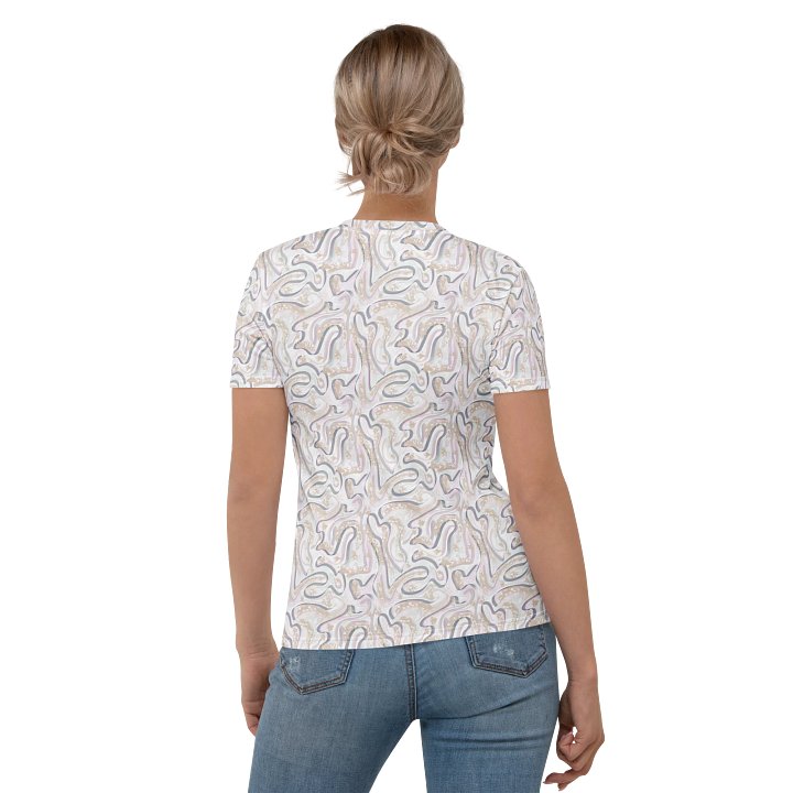 Dreamscape soft pastel colors All-Over Women's Tee product image (2)